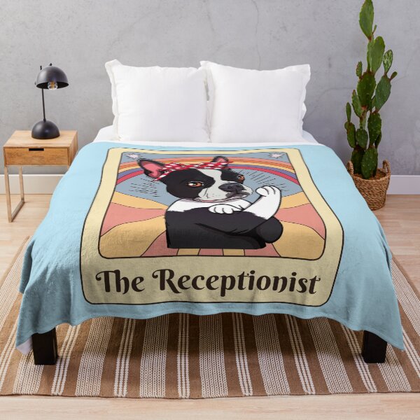 Item preview, Vet Receptionist Appreciation Veterinary Receptionist Dog Tarot designed and sold by MrEddie10.