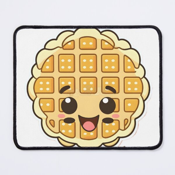 Item preview, kawaii cute waffle designed and sold by R.L cases and stickers.