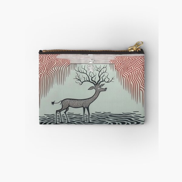 Item preview, antilope in dangerous water warli designed and sold by artyficial-.