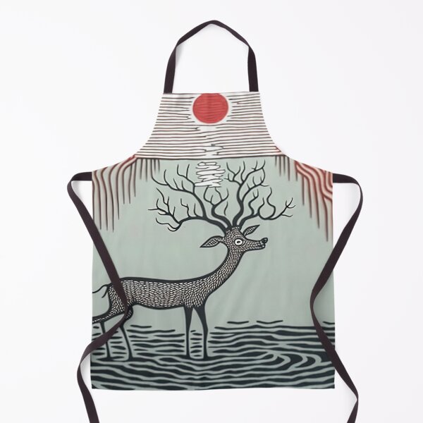 Artikelvorschau, antilope in dangerous water warli entworfen und verkauft von artyficial-.