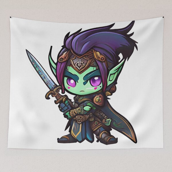 Item preview, Green Elf Warrior  designed and sold by TaurusDigital.