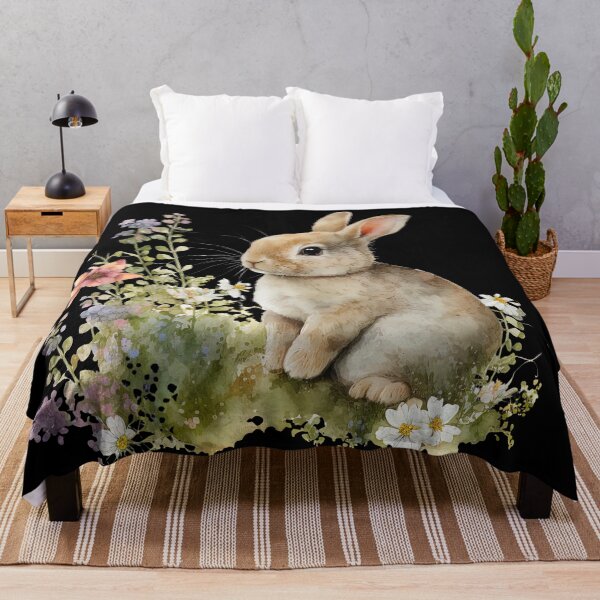 Item preview, Cute Watercolor Bunny Rabbit designed and sold by Juliascutecornr.