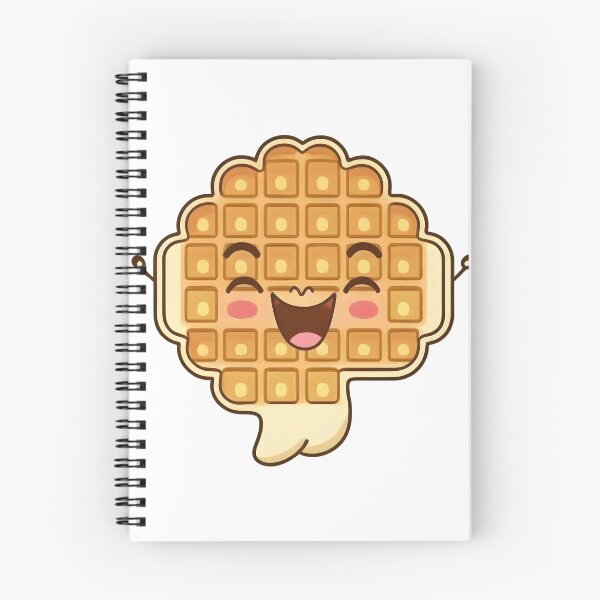 Aperçu de l'œuvre gaufre mignonne kawaii créée et vendue par R.L cases and stickers.