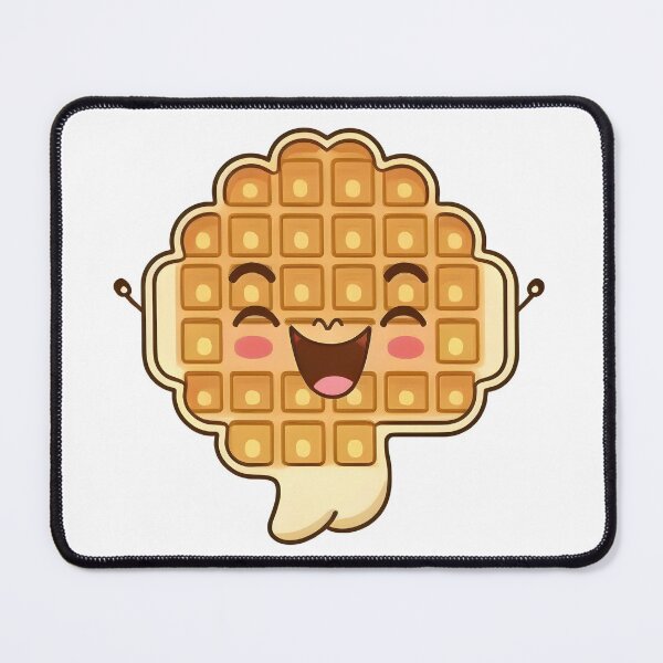 Item preview, kawaii cute waffle designed and sold by R.L cases and stickers.