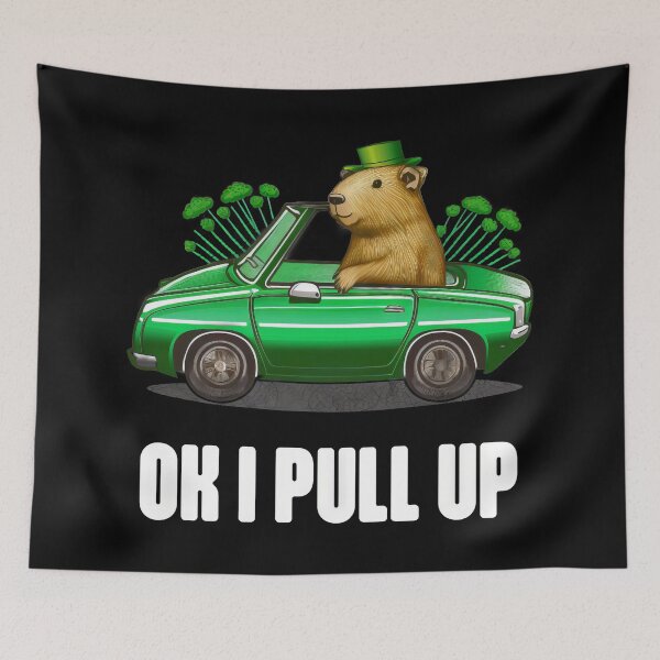 Item preview, Ok I Pull Up for St Patricks Day 2 designed and sold by Animally-Ai.