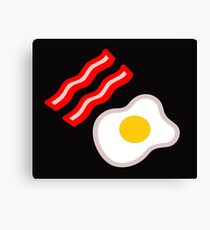 Bacon and egg Canvas Print