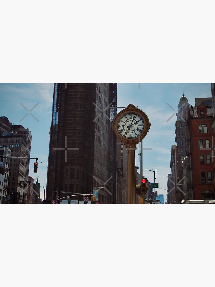 Thumbnail 3 of 3, Sticker, FLATIRON BUILDING NYC NEW YORK MANHATTAN 5TH AVENUE designed and sold by teruyalab.