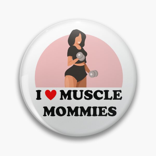 Item preview, I Love Muscle Mommies | I Love Hot Moms | I Love MILFs | Hot Mom designed and sold by Furia LGBTQ+ Accessories.