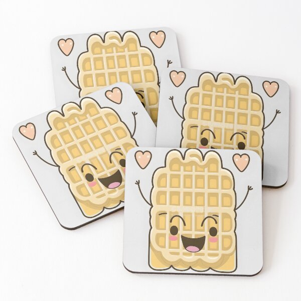 Item preview, kawaii cute waffle designed and sold by R.L cases and stickers.