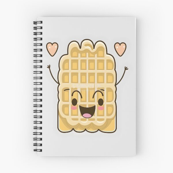 Aperçu de l'œuvre gaufre mignonne kawaii créée et vendue par R.L cases and stickers.