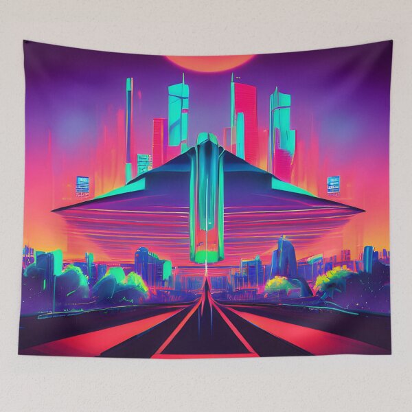 Item preview, Synthwave Sunset designed and sold by srock442.