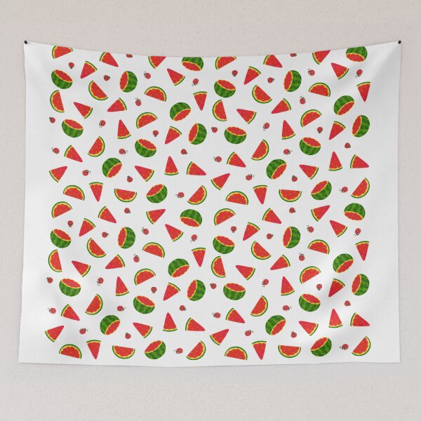 Item preview, Watermelon & ladybugs designed and sold by pikaole.