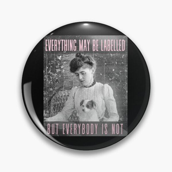 Item preview, Edith Wharton portrait and quote: Everything may be labelled- but everybody is not designed and sold by artbleed.