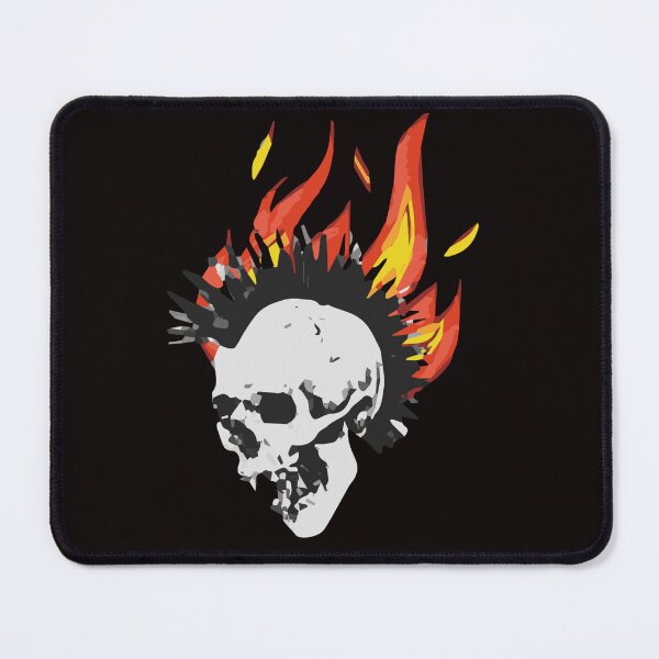 Item preview, White shirt. Flaming skullcap. designed and sold by Gadget80.