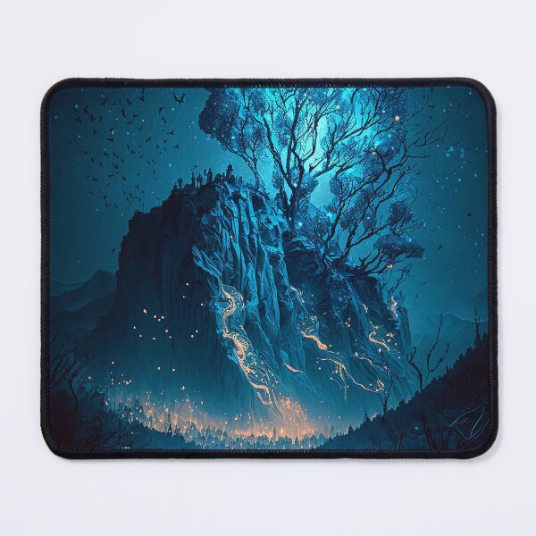 Item preview, Fantasy Mountain Tree designed and sold by elnixart.
