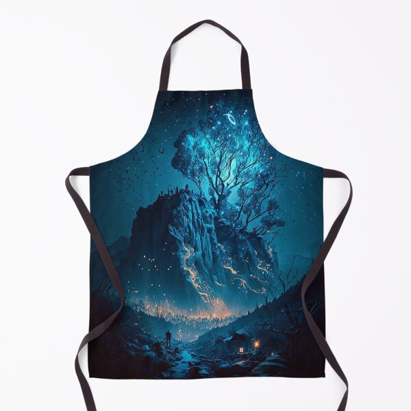 Item preview, Fantasy Mountain Tree designed and sold by elnixart.