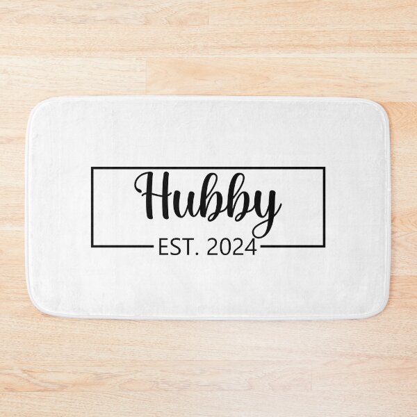 Item preview, Hubby Est 2024 | Hubby Wifey 2024 | Engagement Gift | Honeymoon | Wedding Anniversary 2024 designed and sold by AMINE  ★★★★★.