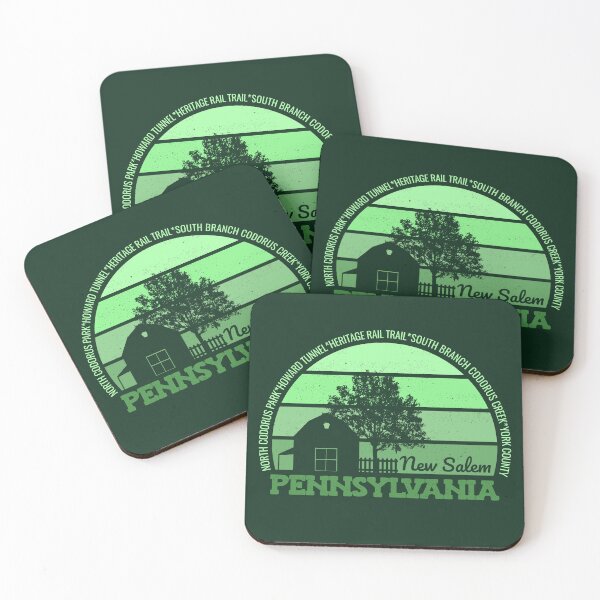 Item preview, New Salem Pennsylvania Sunset Retro Vintage Local Pride Logo designed and sold by CRHPOD20.