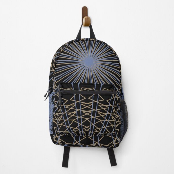 Item preview, Blue black rosette ornament  designed and sold by artoriginal.
