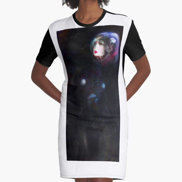 Art Work Graphic T-Shirt Dress