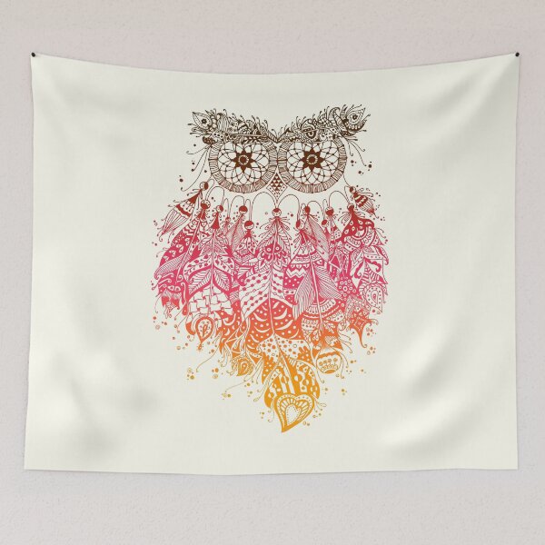 Item preview, Orange Dream Catcher designed and sold by inesleonardo.