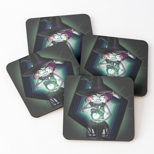 Item preview, Magic Conjuring Witch designed and sold by ladyartnerd.