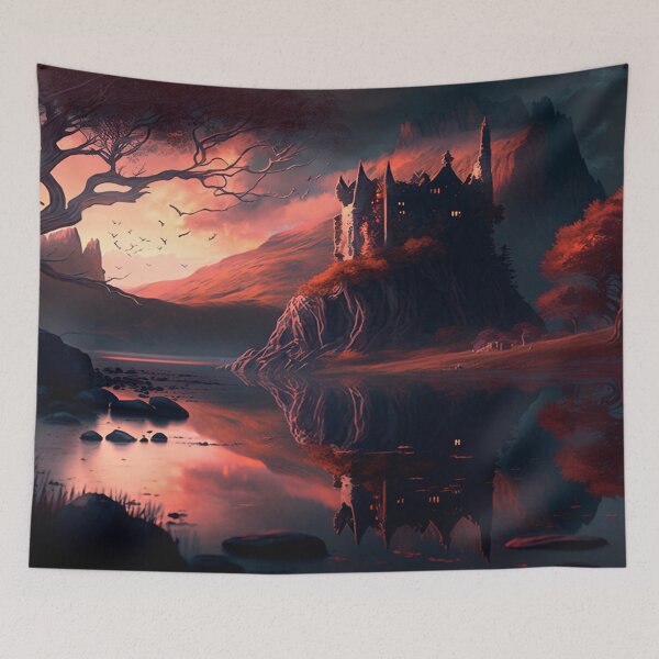 Item preview, Castle On Top Of a Hill designed and sold by L'art Designs.