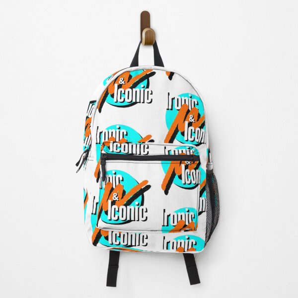 Item preview, Ironic & Ironic (Cyan) designed and sold by Gonzo's Rad Design Shop.