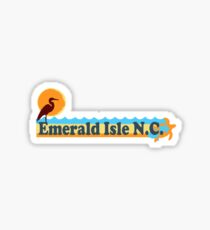 Emerald Isle - Bogue Banks. Sticker