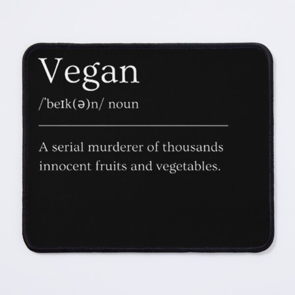 Item preview, Vegan | Funny Dictionary Definition designed and sold by ED-TDesigns.