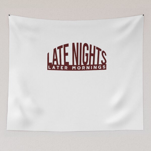 Item preview, Friendcation Late Nights Later Mornings designed and sold by whyitsme.