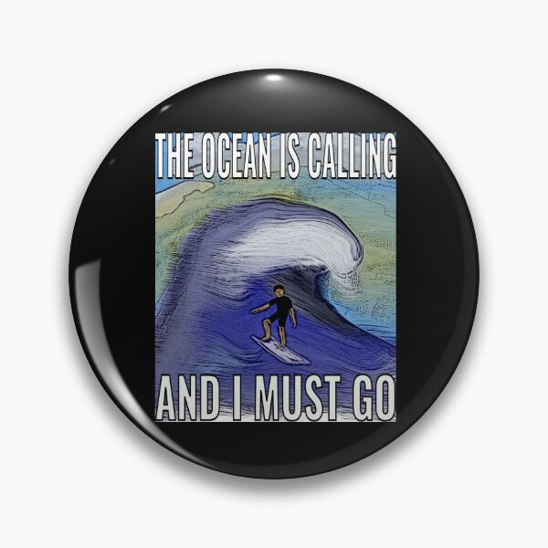 Item preview, The ocean is calling and I must go designed and sold by CottagePop.