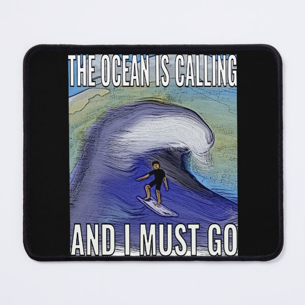 Item preview, The ocean is calling and I must go designed and sold by CottagePop.