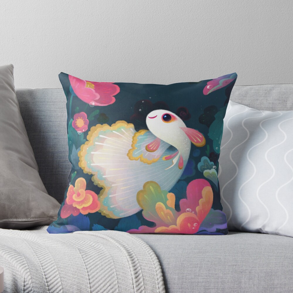 Item preview, Throw Pillow designed and sold by pikaole.
