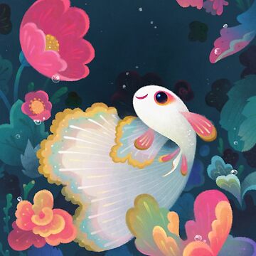 Artwork thumbnail, Flower guppy by pikaole