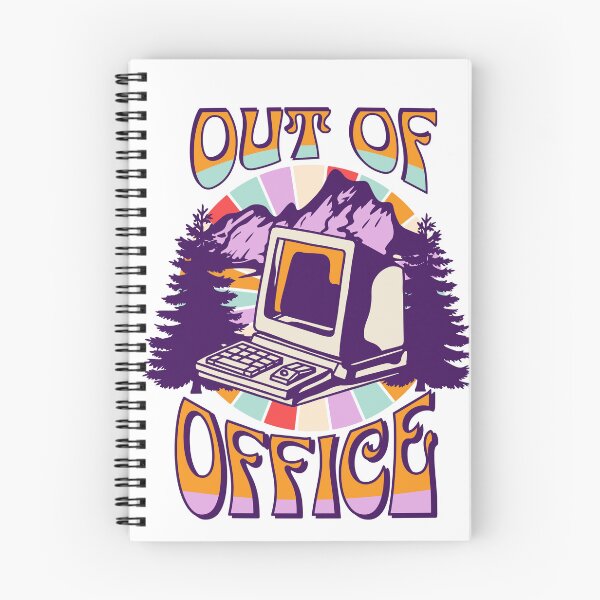 Item preview, Out of office digital nomad retro style designed and sold by Work life.