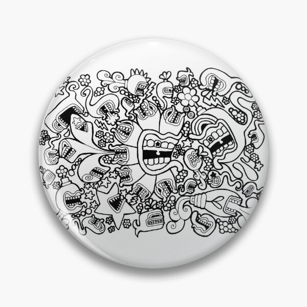 Item preview, Flower Doodle Fight designed and sold by Gioco Roesch.