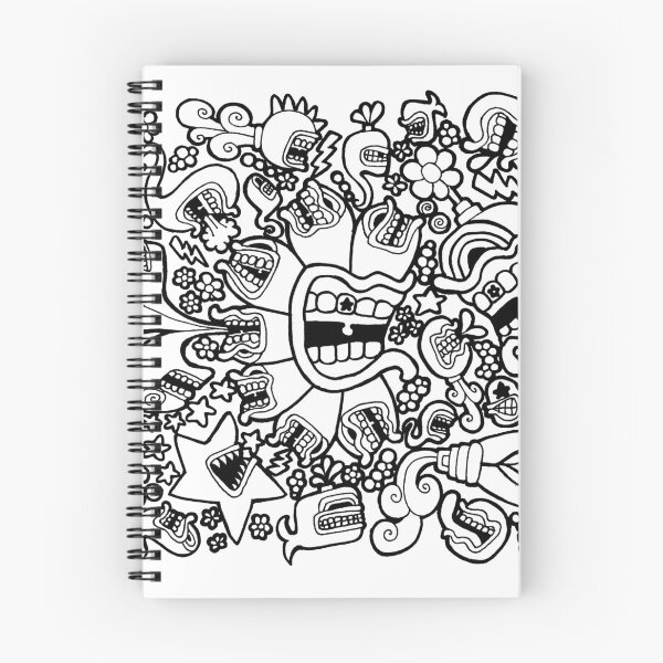 Item preview, Flower Doodle Fight designed and sold by Gioco Roesch.