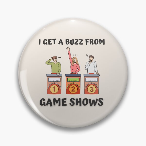 Item preview, Game Shows Get Me Buzzed Cartoon designed and sold by AlpacaSmokes.