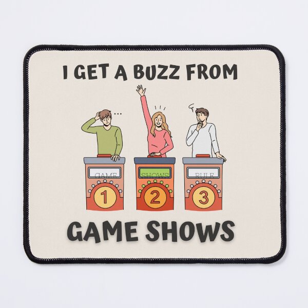 Item preview, Game Shows Get Me Buzzed Cartoon designed and sold by AlpacaSmokes.