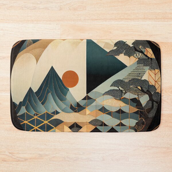 Item preview, Seaside Fishing Village designed and sold by JunoMoLLC.