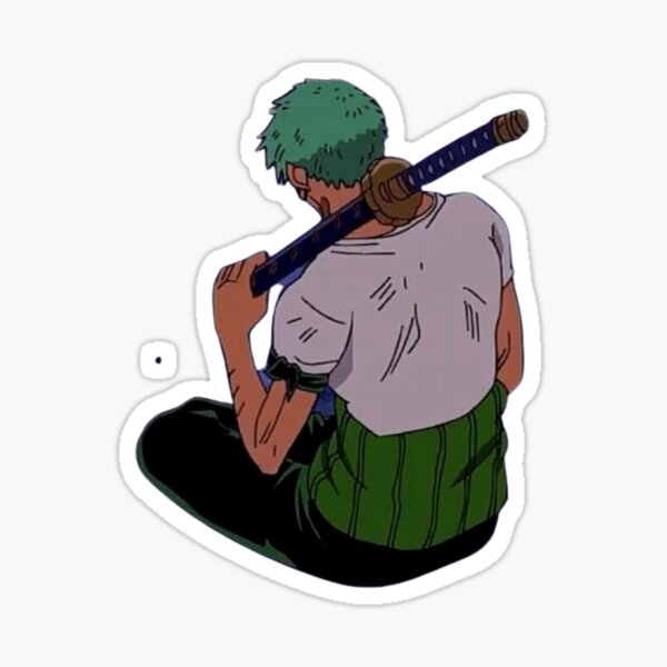 Sticker Zoro Enma ka!! One Piece B-SIDE LABEL - Meccha Japan