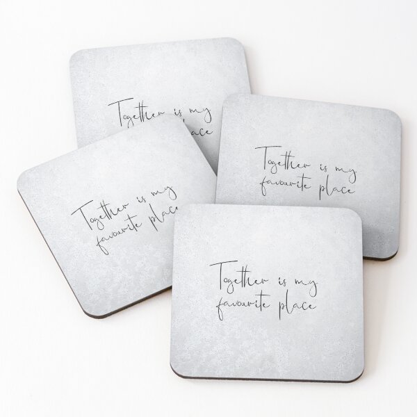 Item preview, Together is my favourite place designed and sold by jammysam1680.