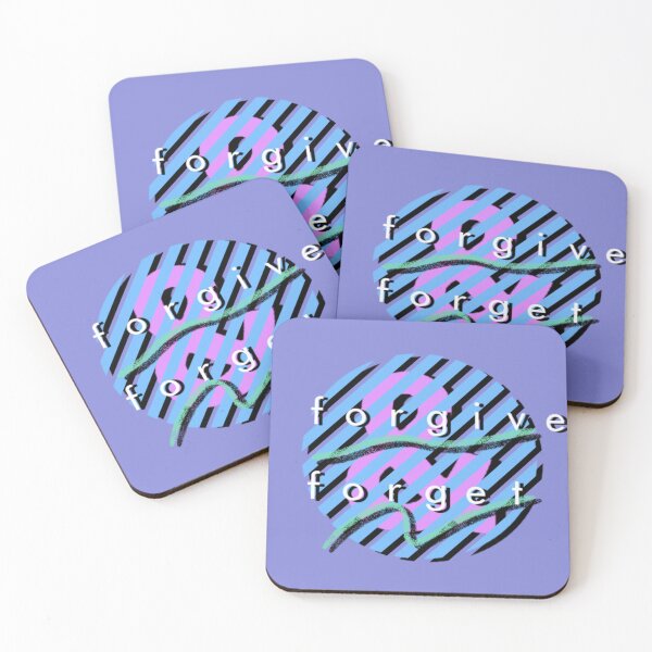 Item preview, forgive & forget (Cyan) designed and sold by Gonzo's Rad Design Shop.