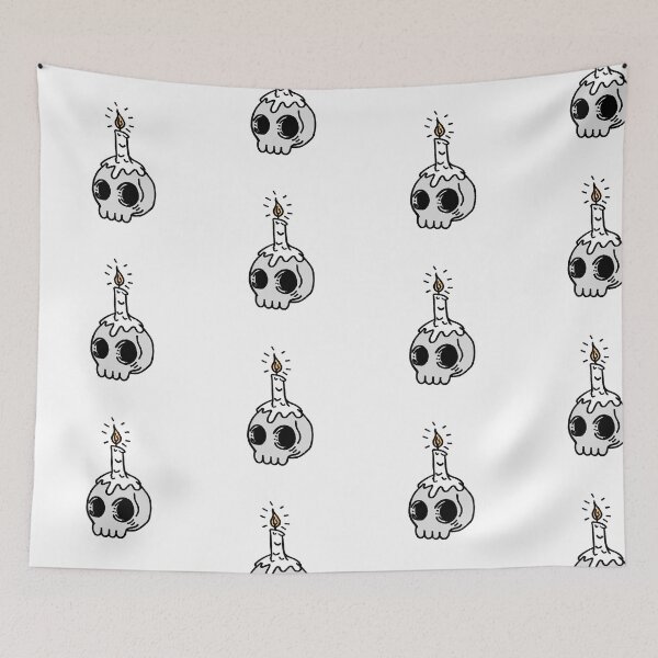 Item preview, skull candlestick designed and sold by ima-ozi.