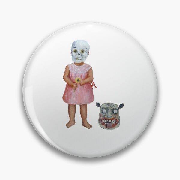 Item preview, Niña con Mascara de Calavera - Girl with Death Mask by Frida Kahlo designed and sold by Mapsart-.