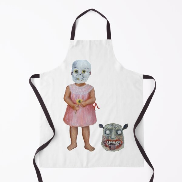 Item preview, Niña con Mascara de Calavera - Girl with Death Mask by Frida Kahlo designed and sold by Mapsart-.