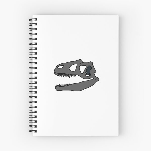 Item preview, Dark Gray/ Dark Grey Allosaurus Skull designed and sold by AuperArchives.
