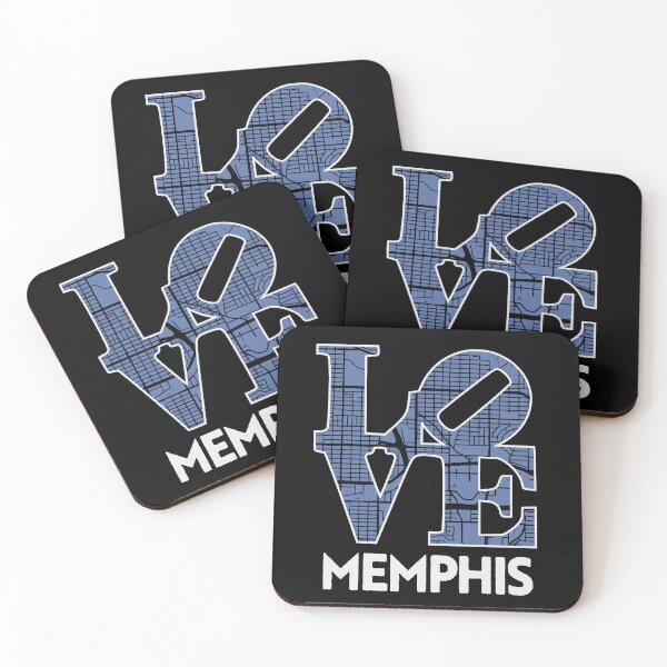 Item preview, Mapa de la ciudad de Love Memphis Memphis 901 designed and sold by pixeljamz.