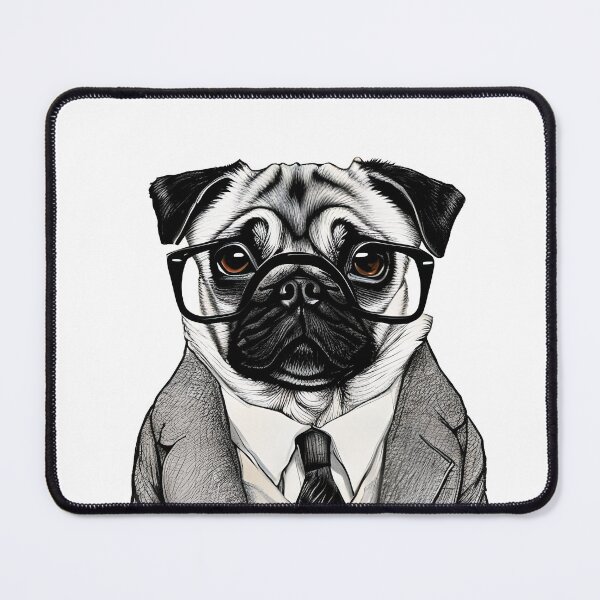 Item preview, Professor Pug designed and sold by Its-a-wild-life.